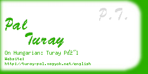 pal turay business card